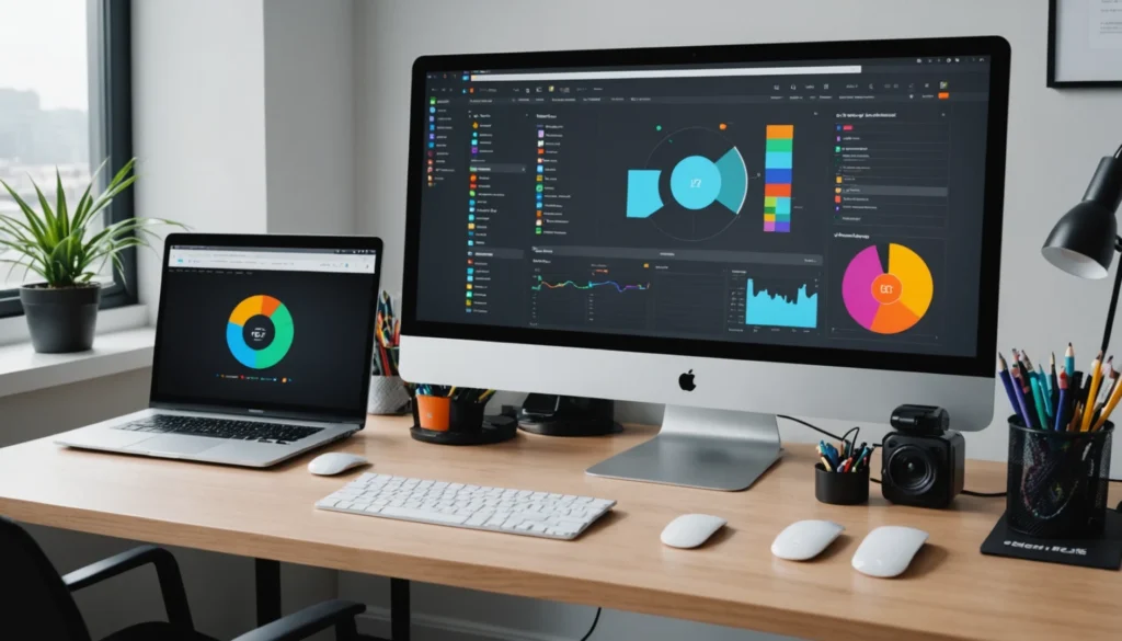 Site web flat design