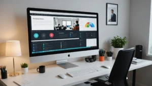 site web flat design