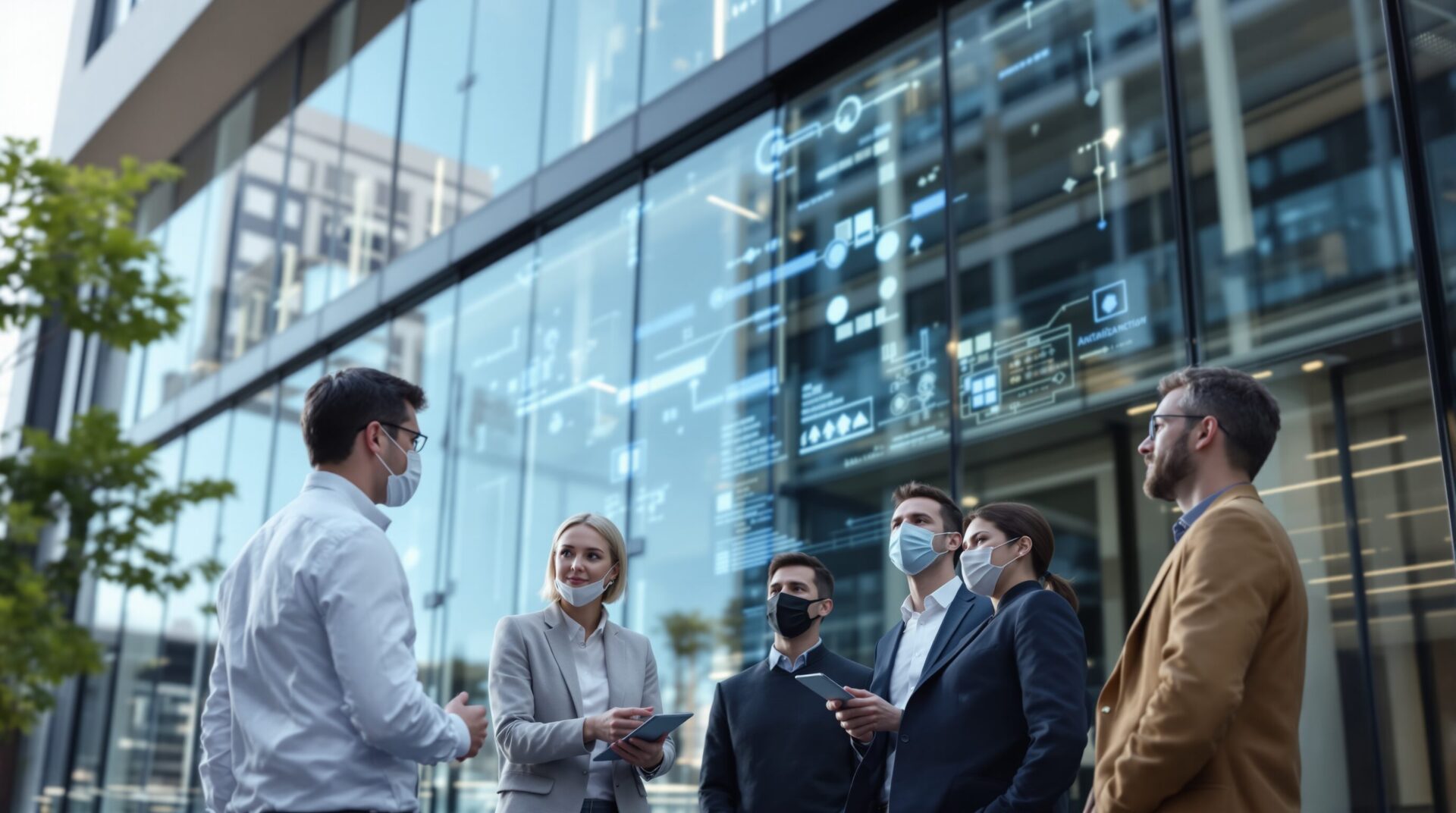 façades interactives et technologiques