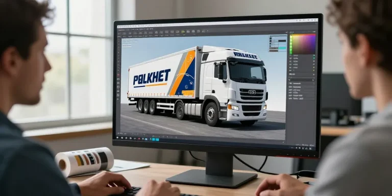 simulation flocage camion