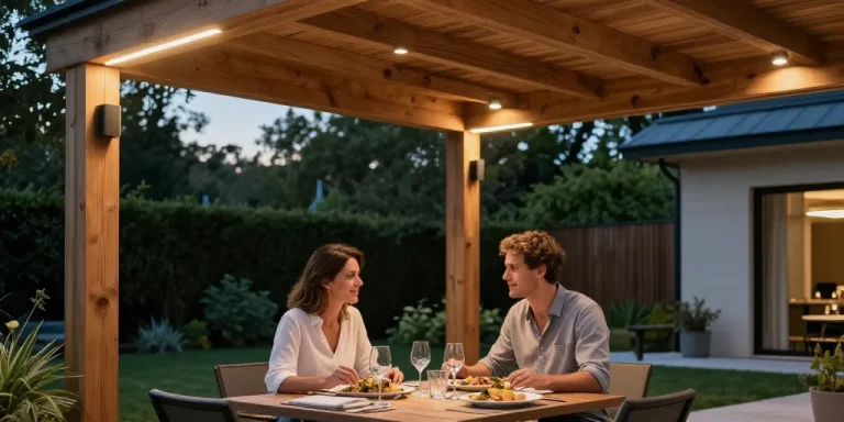 eclairage led pour pergola